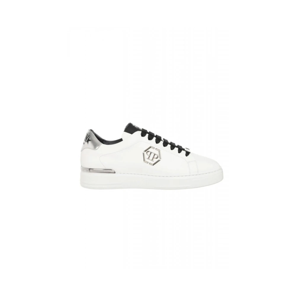 Philipp Plein Men's White Ple075n Lo-Top Sneakers