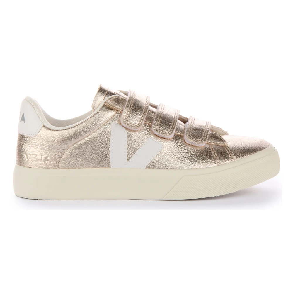 Veja Beige Sneakers, Male, 8 Uk, Recife Low Top Trainers