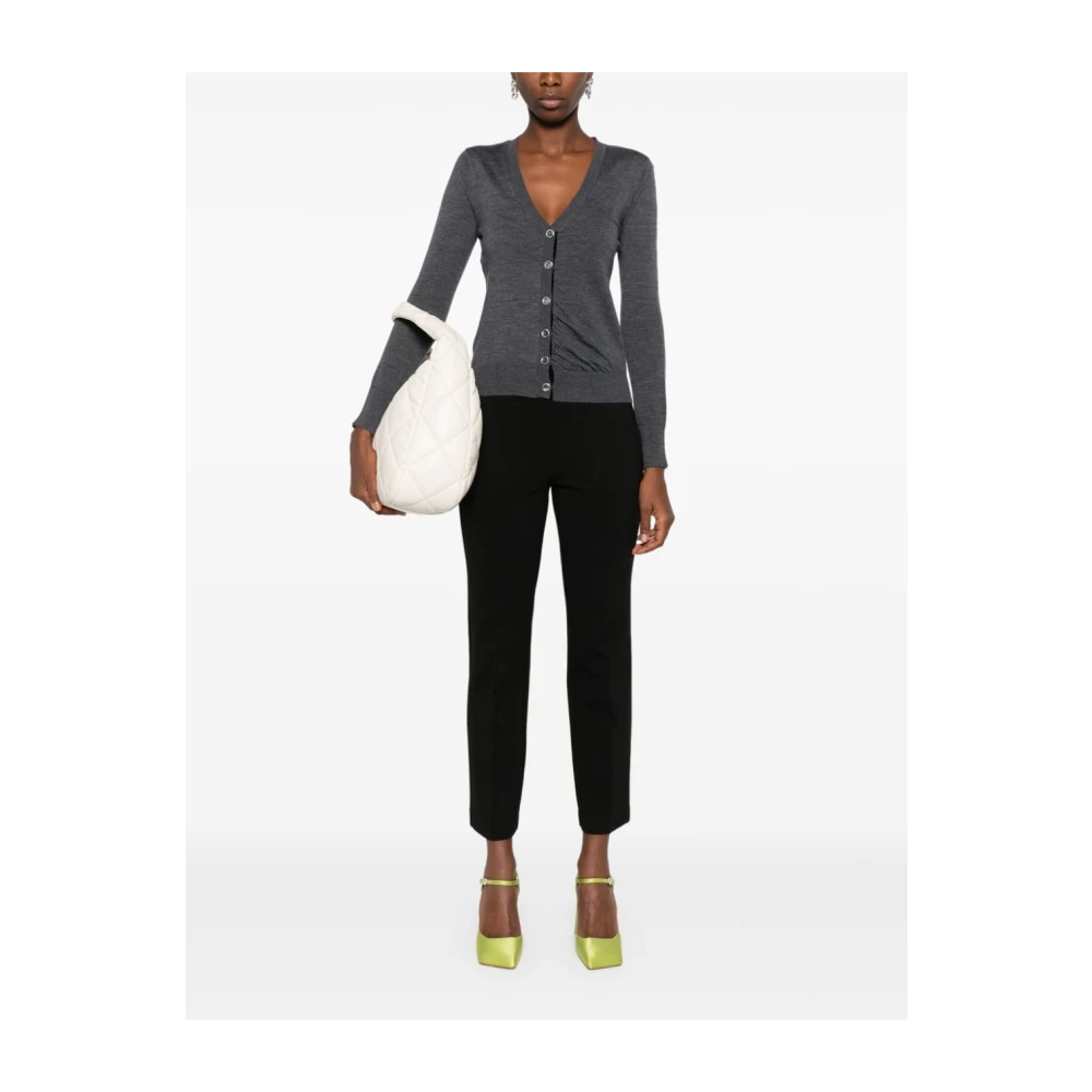 pinko Lana Cardigan Sweaters Gray Dames