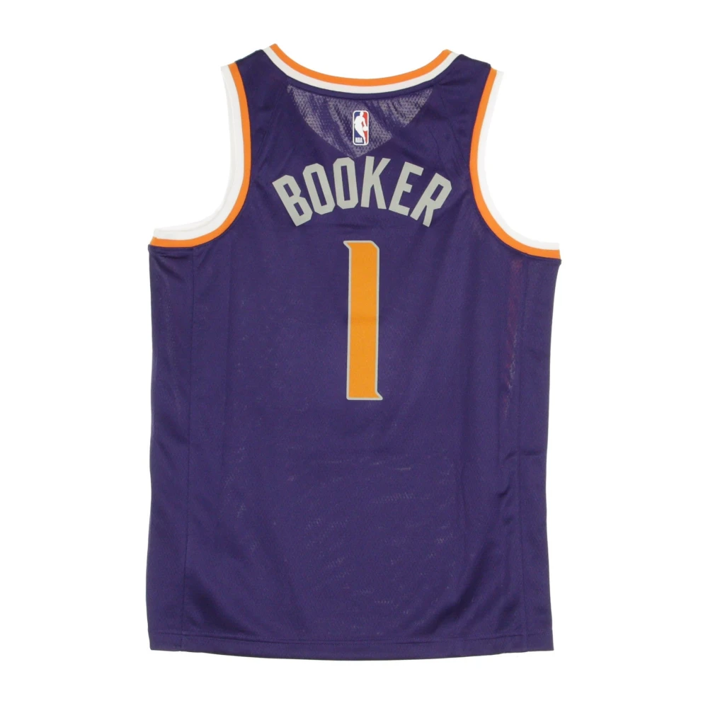 Nike Devin Booker Icon Edition Basketball Tank Purple Heren