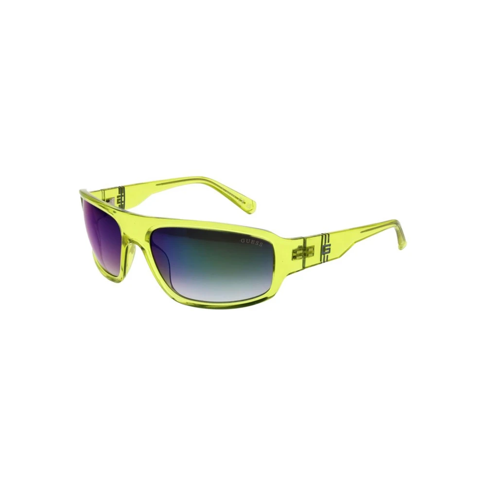 Guess Men's Yellow Sporty Sunglasses - Sunglasses - One Size - Accessories