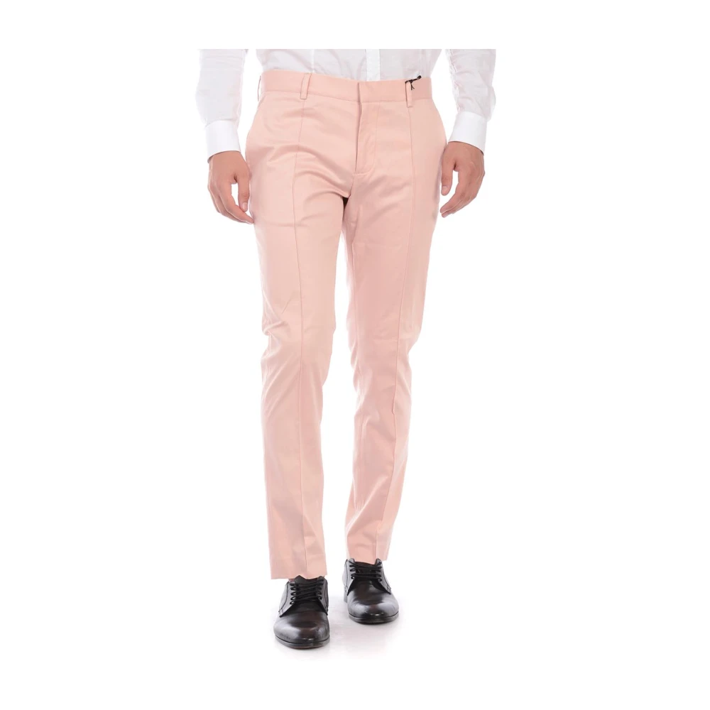 Daniele Alessandrini Pink Suit Trousers, Male, S, Jeans Trouser