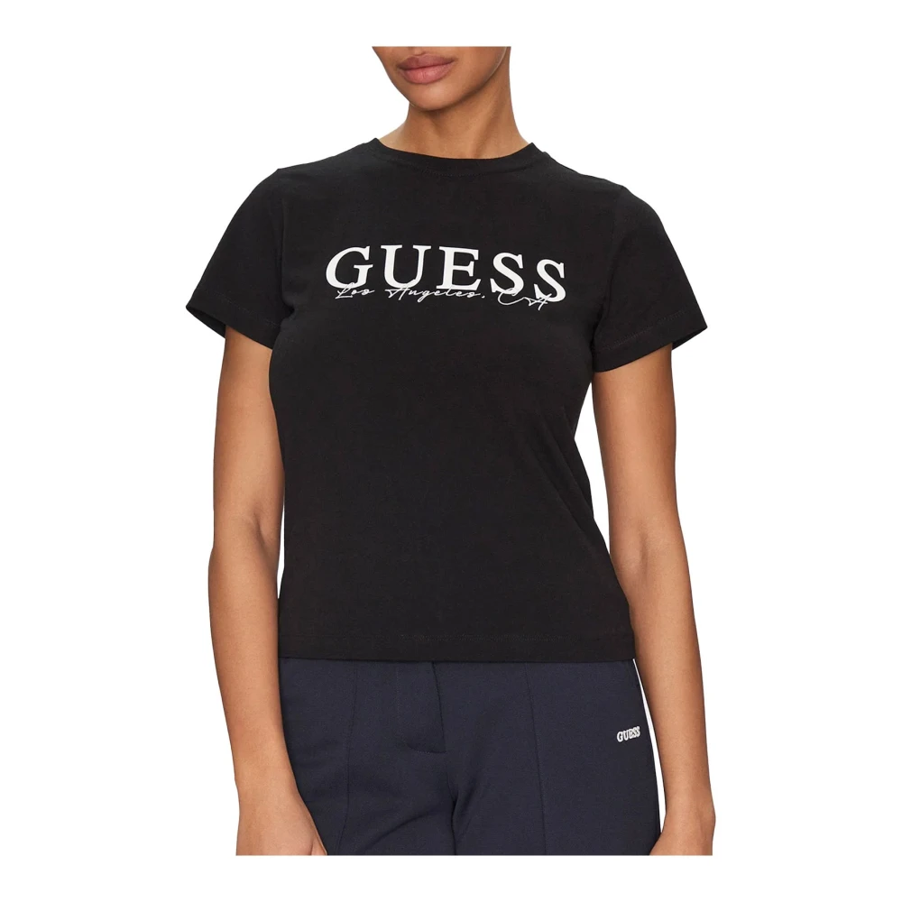 Guess - Tops > T-Shirts - Black - Guess - Modalova