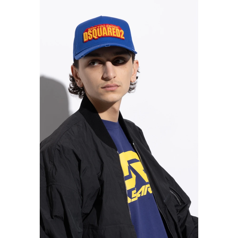 Dsquared2 Baseball cap Blue Heren
