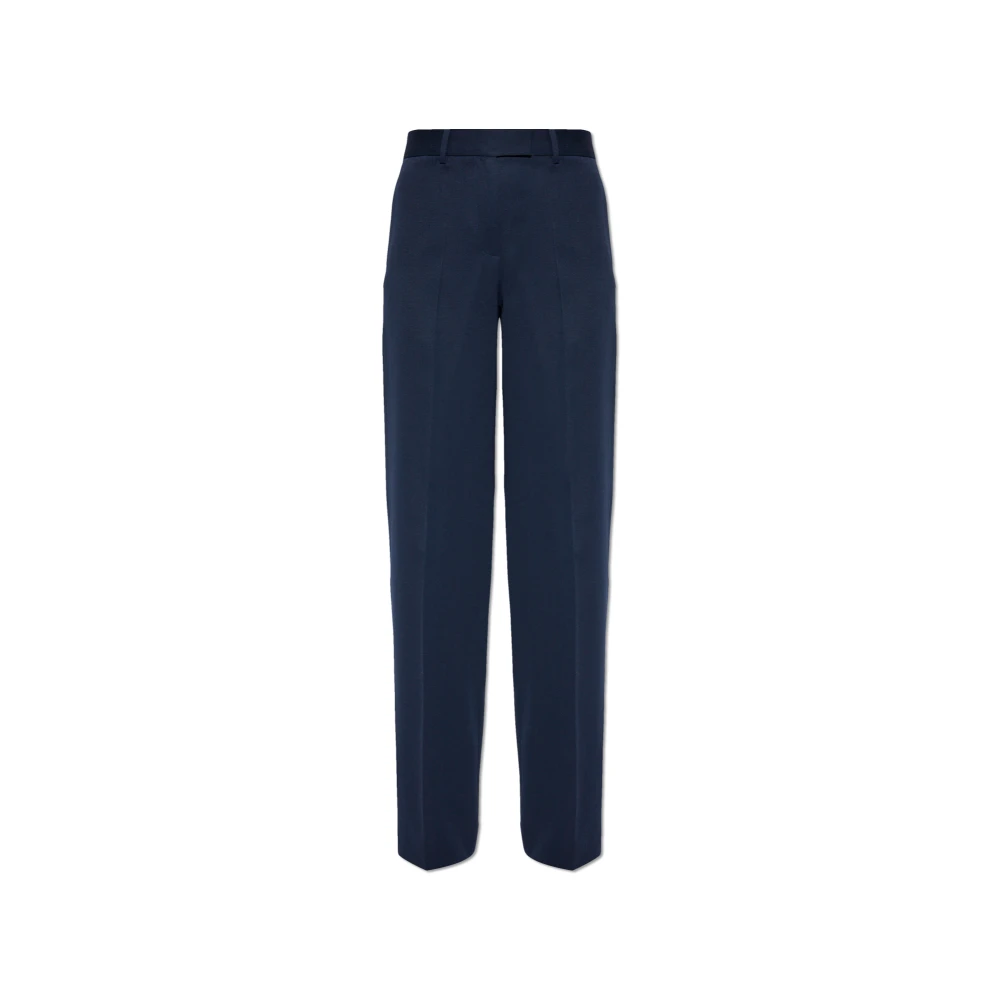 The Attico Wollen broek Blue Dames