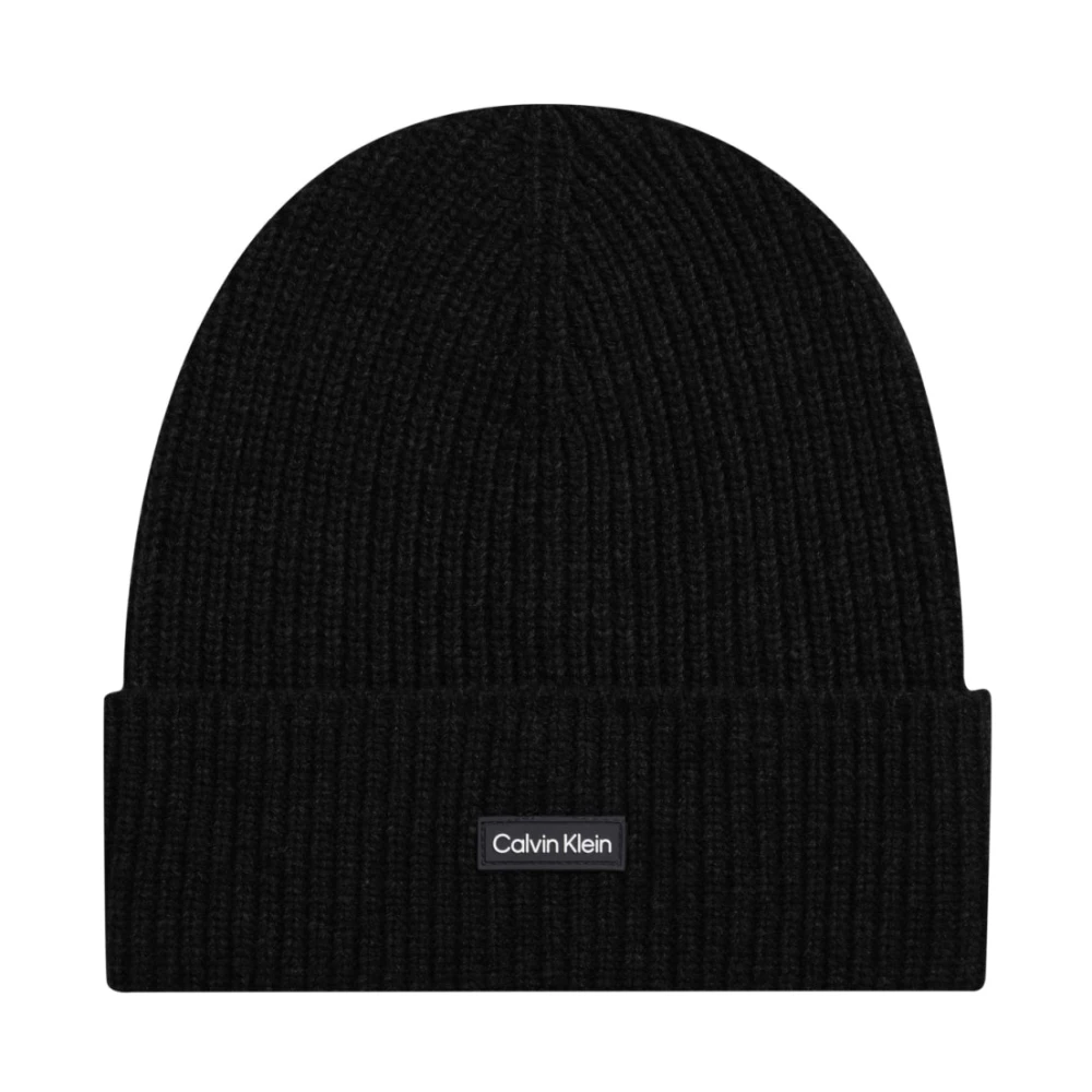 Calvin Klein Svart Vuxen Beanie Black, Herr