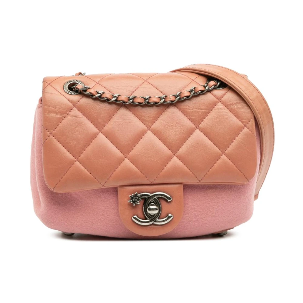 Chanel Vintage Donna Rosa Pre-Owned, Taglia Unica, Used,