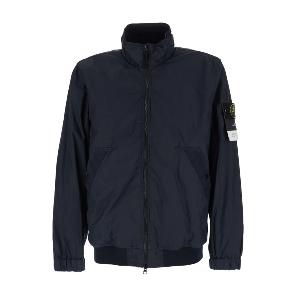 Stone Island Men's Blue Light Jackets, S, Jackets