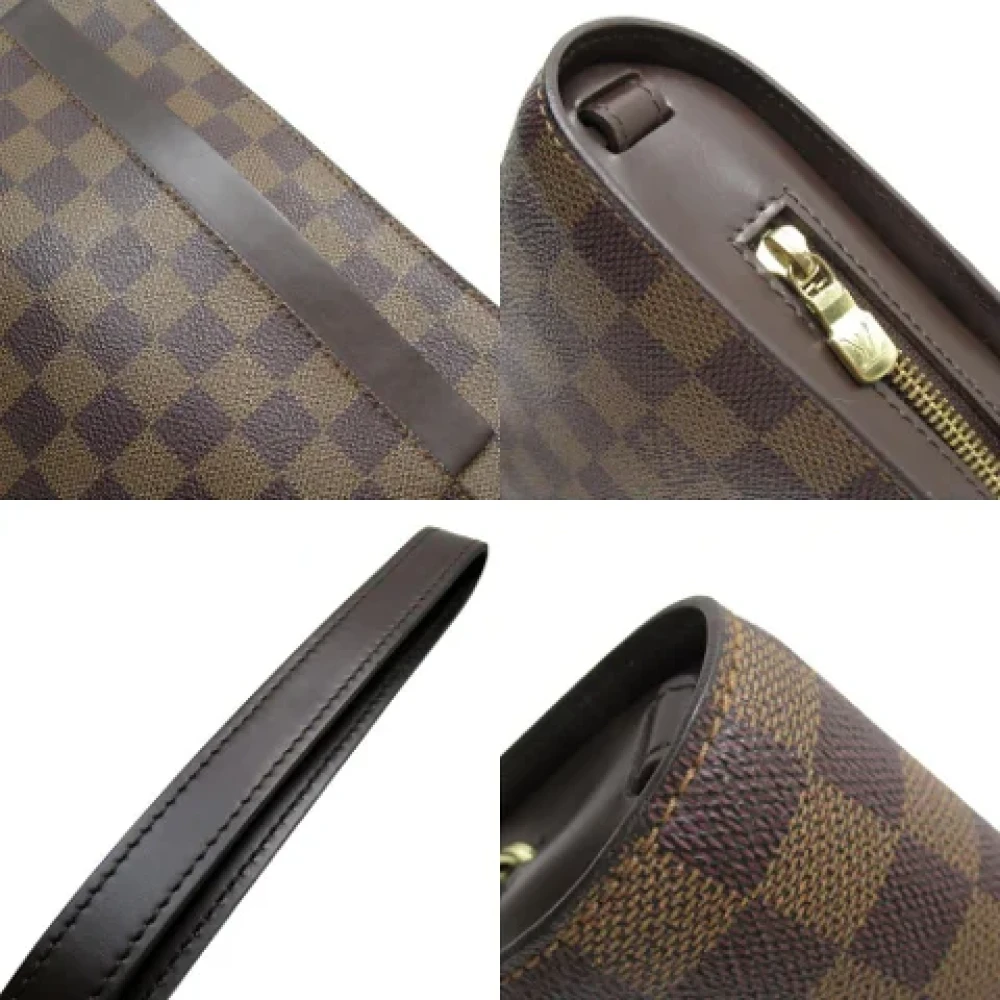 Louis Vuitton Vintage Pre-owned Canvas pouches Brown Heren