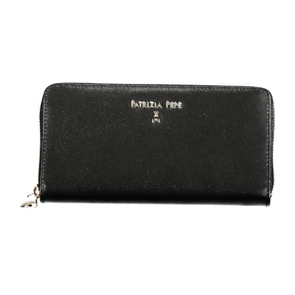 Patrizia Pepe Wallets & Cardholders, Female, One Size, 6 Compartment Wallet Black
