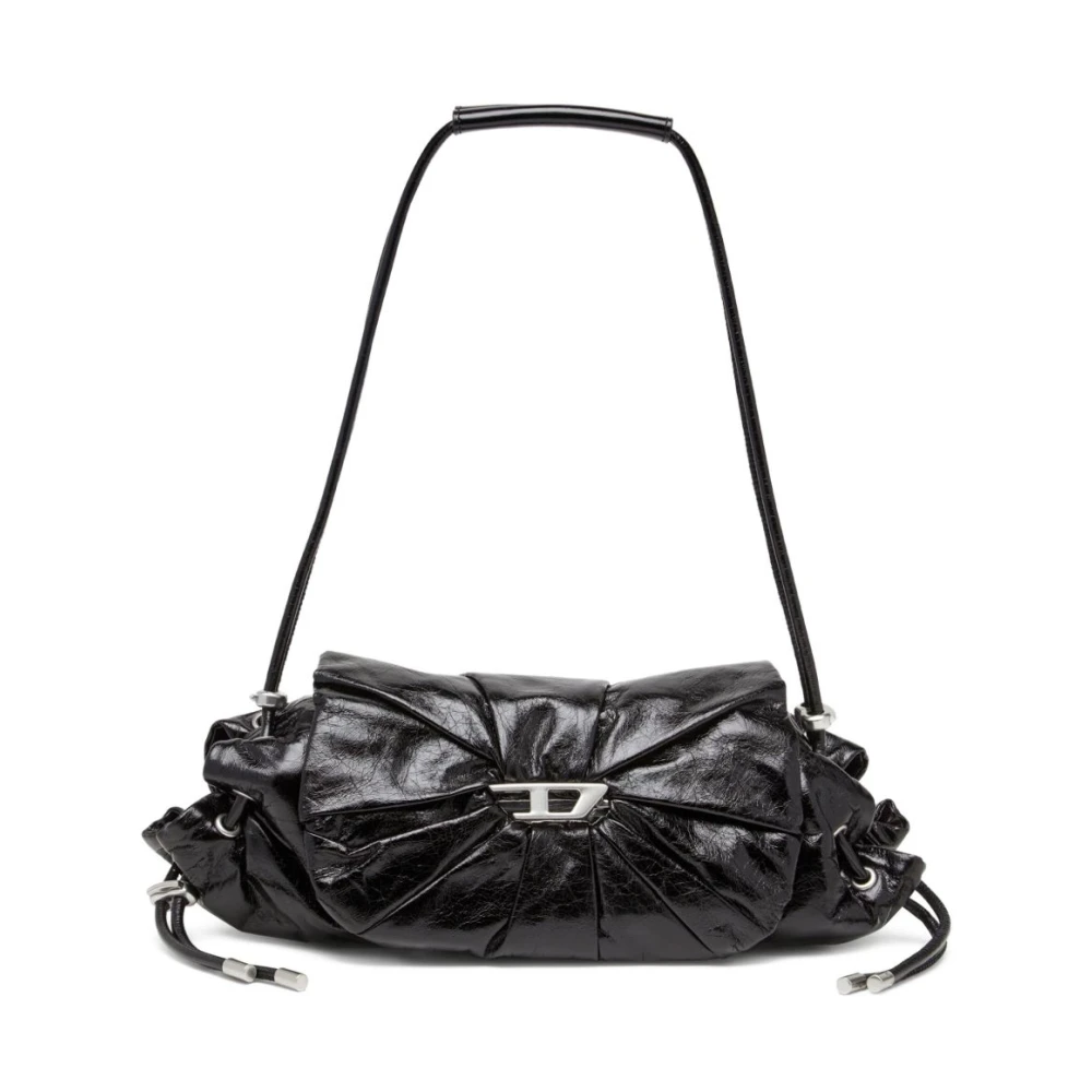 Diesel Scrunch Leather Shoulder Bag - Image 3