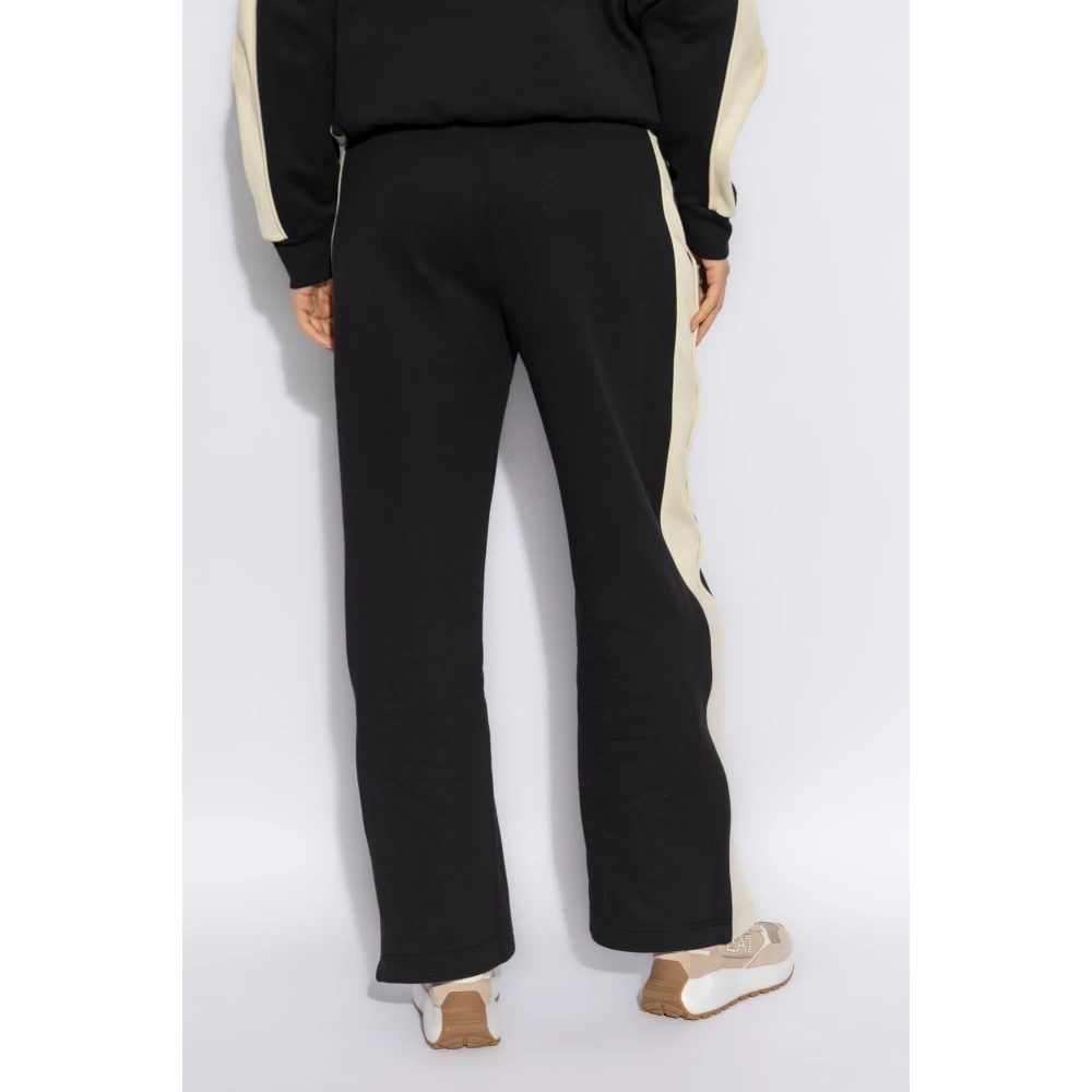 Moose Knuckles Trainingsbroek met zijstrepen Black Dames