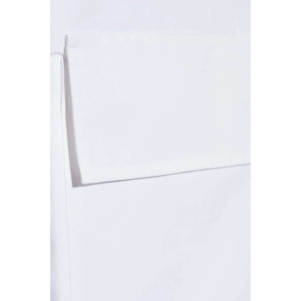 Jil Sander Katoenen shirt White Heren