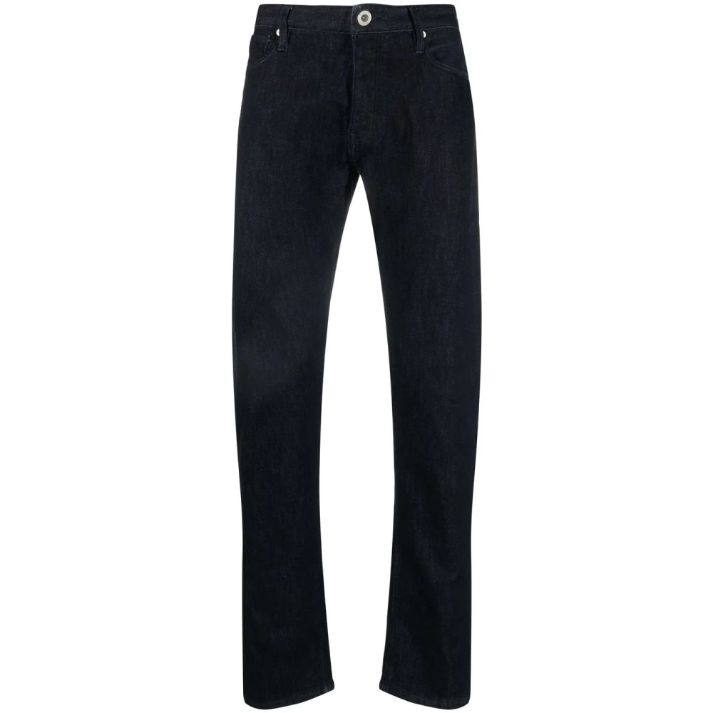 Emporio Armani J75 Slim-Fit Jeans Black Heren