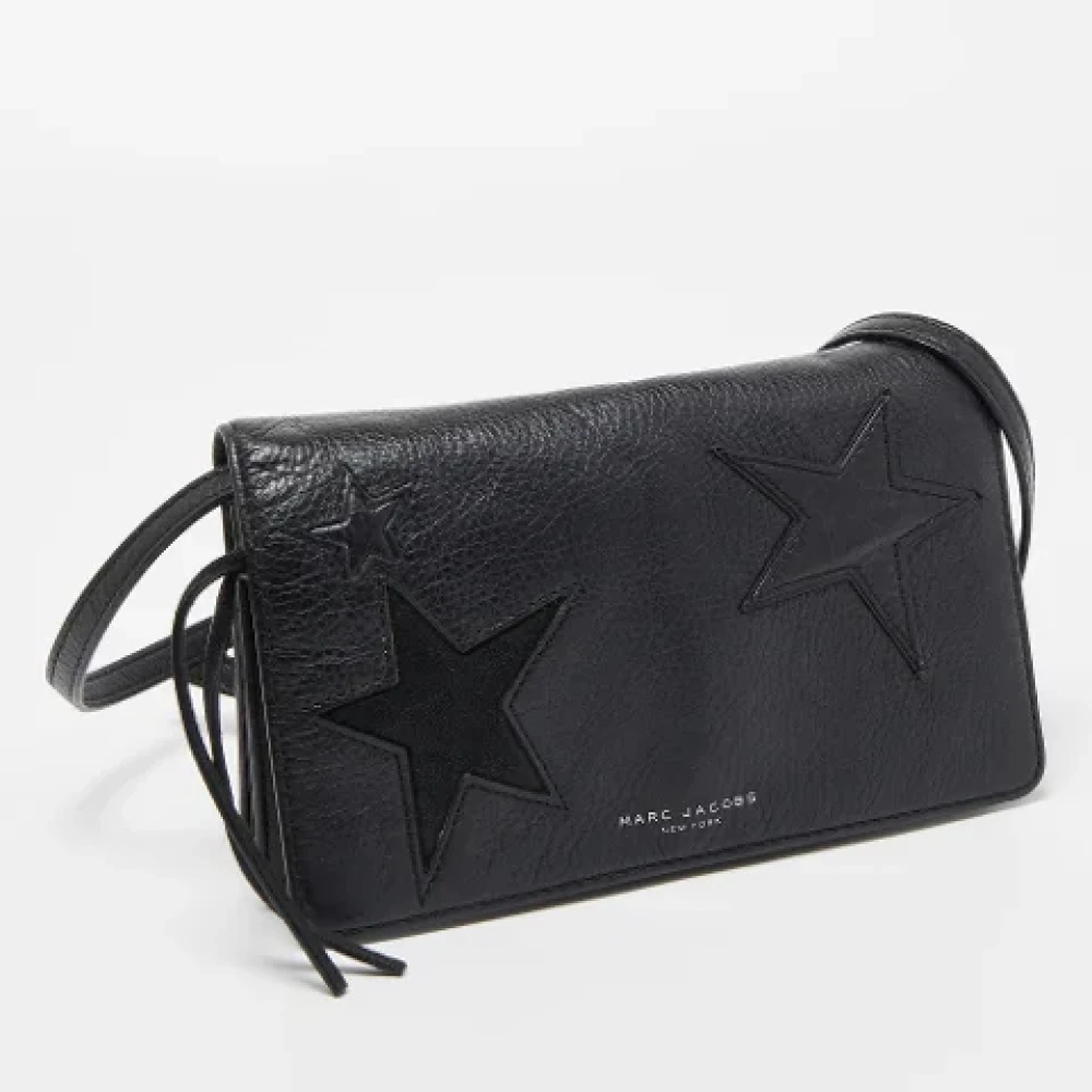 Marc Jacobs Pre-owned Leather clutches Black Dames