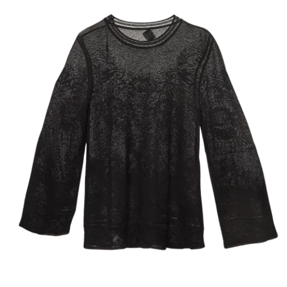 Missoni Pre-owned Lace tops Black Dames