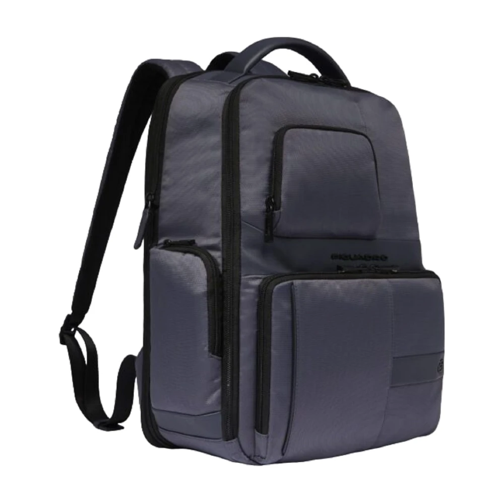 Piquadro Blauwe Bucket Bag Rugzak Blue Heren
