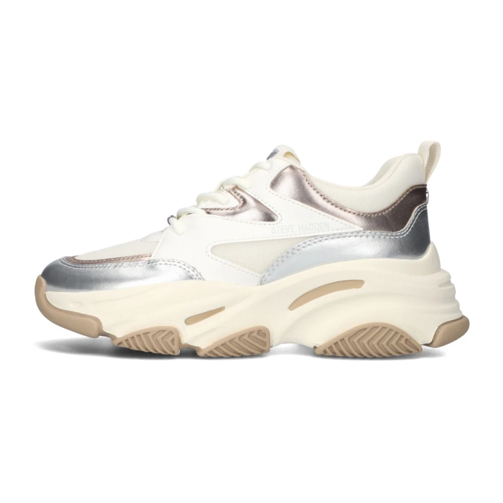 Steve Madden Sprankelende Lage Chunky Sneakers Dames Schoenen Veelkleurig Multicolor