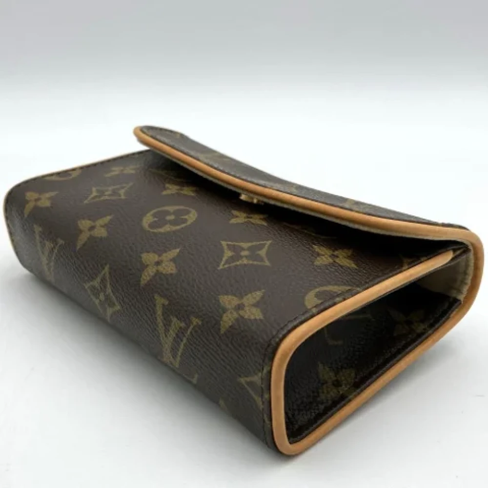 Louis Vuitton Vintage Pre-owned Canvas shoulder-bags Brown Dames