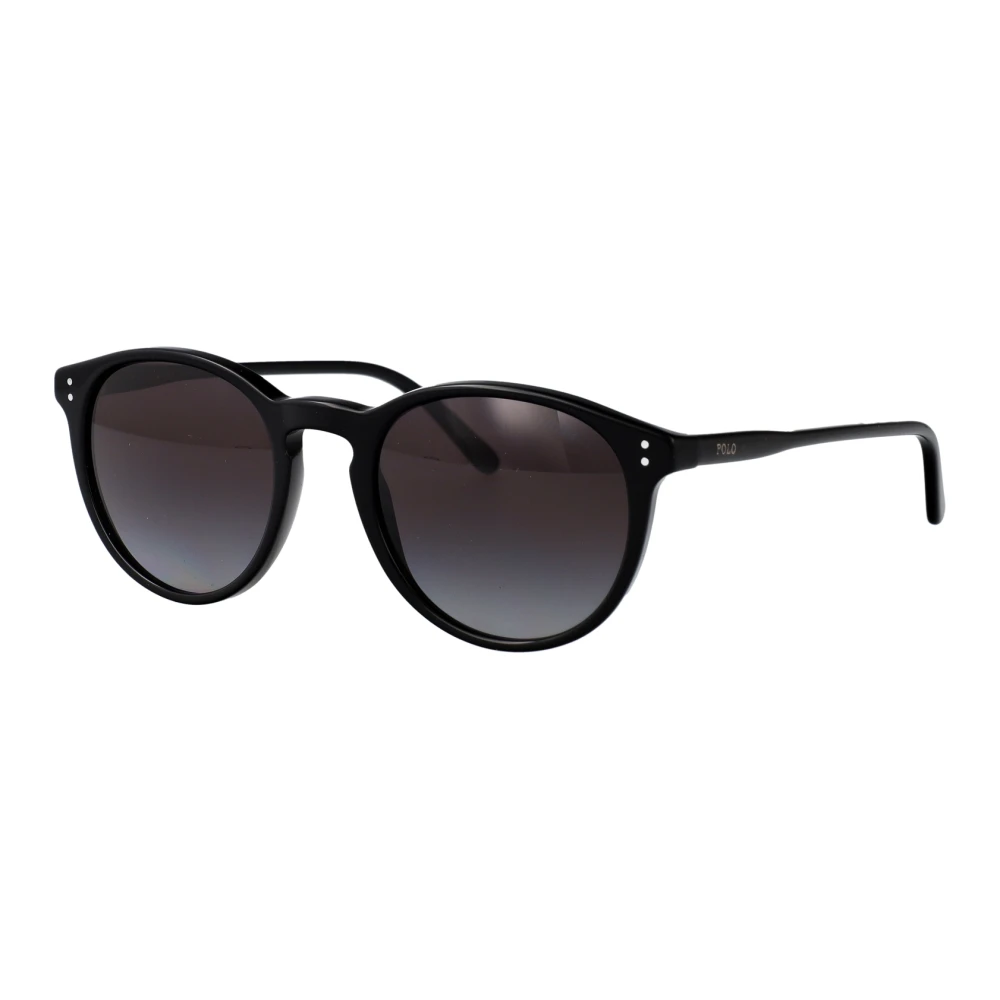 Polo Ralph Lauren Grey Man Ph4110 50018G Sunglasses Acetate Black Pantos Normal Shaded - Image 5