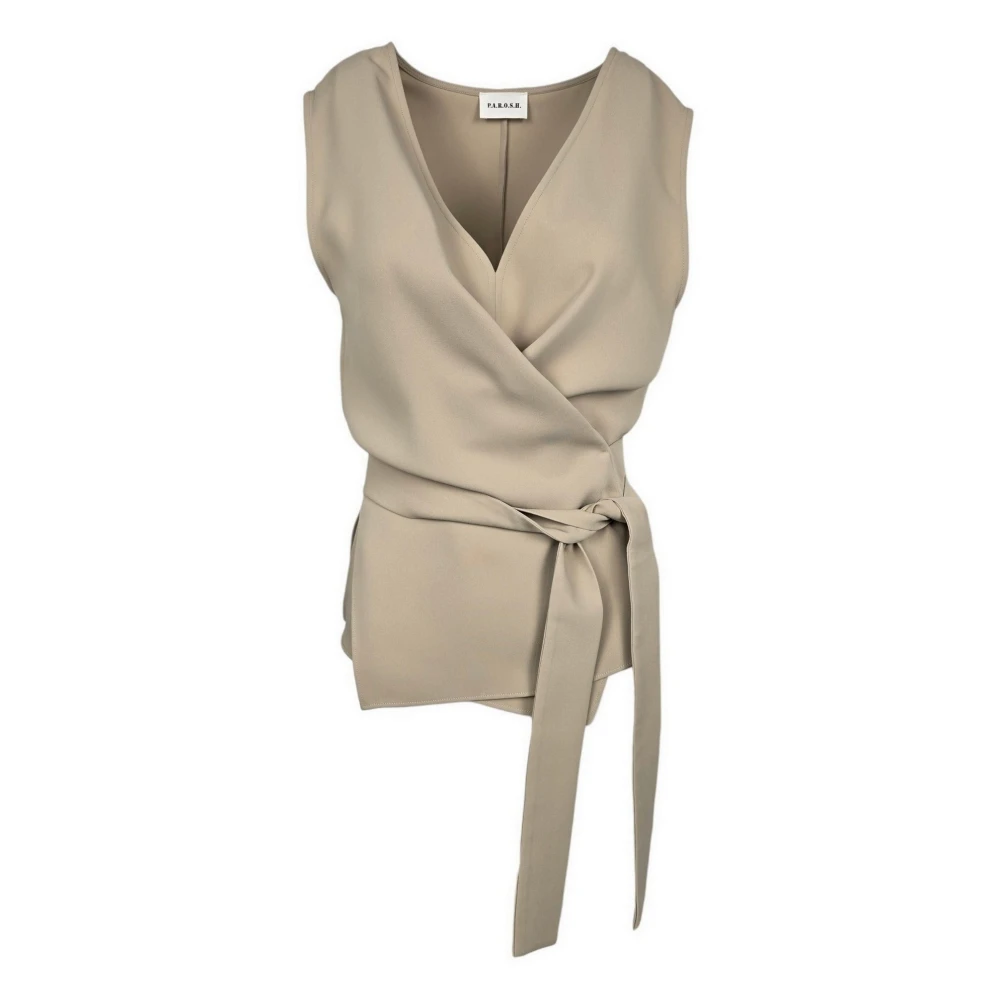 Tops > Sleeveless Tops - - P.a.r.o.s.h. - Modalova