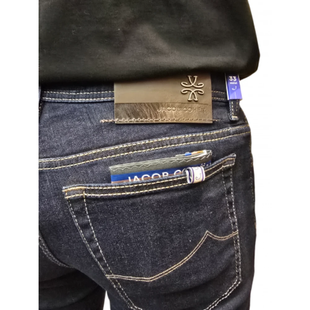 Jacob Cohën Slim Bard Denim Jeans Marron Blue Heren