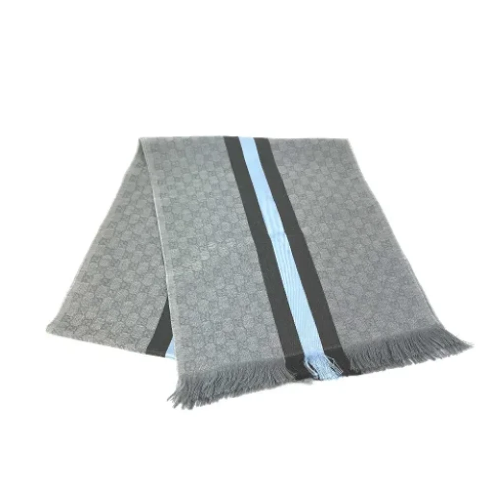 Pre-owned > Pre-owned Accessories > Pre-owned Scarves - - Gucci Vintage - Modalova