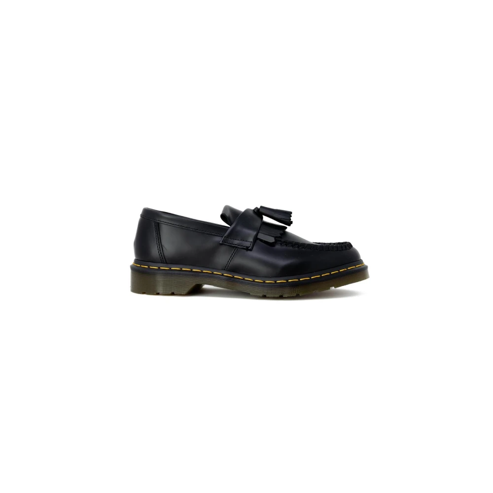 Dr. Martens Unisex Black Smooth Scarpe Adrian Ys 7.5 - Immagine 6