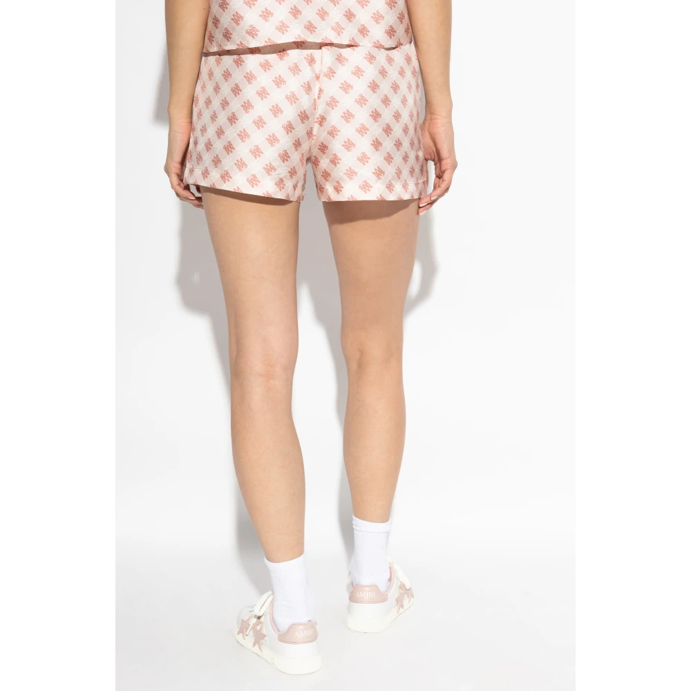 Amiri Zijden shorts Pink Dames