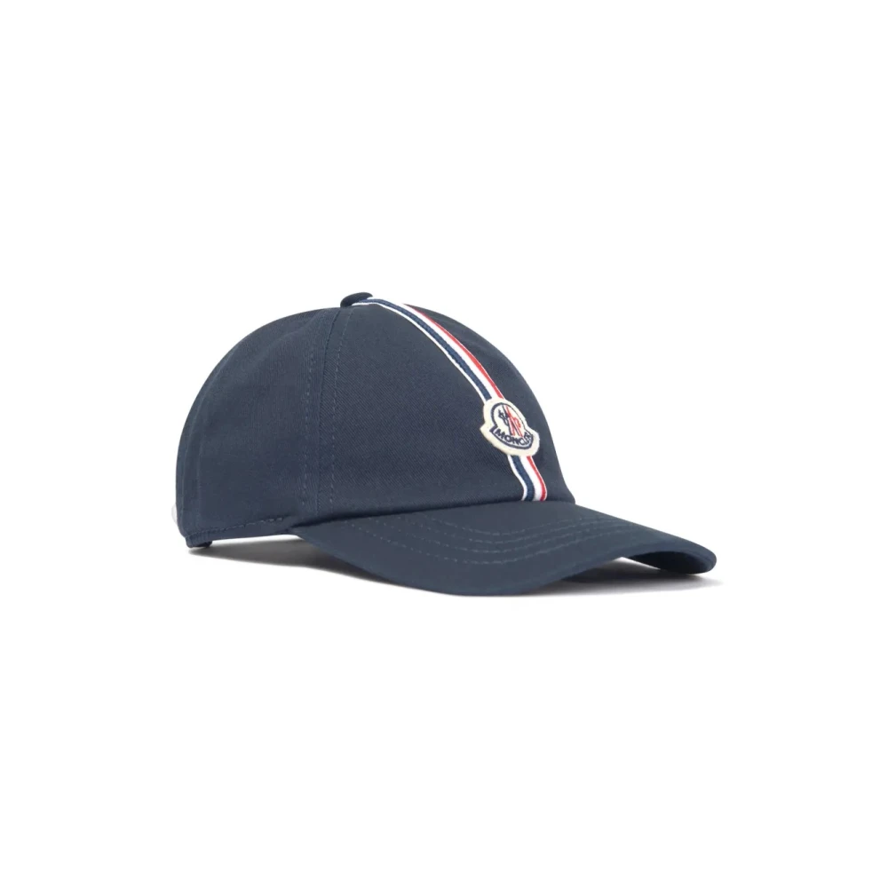 Moncler Unisex Kids Blue Baseball Cap - Hats & Caps - L - Kids