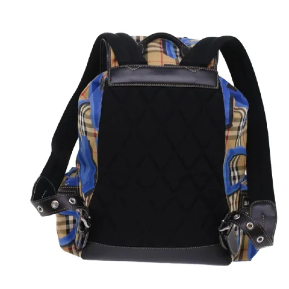 Burberry Vintage Pre-owned Canvas backpacks Multicolor Dames