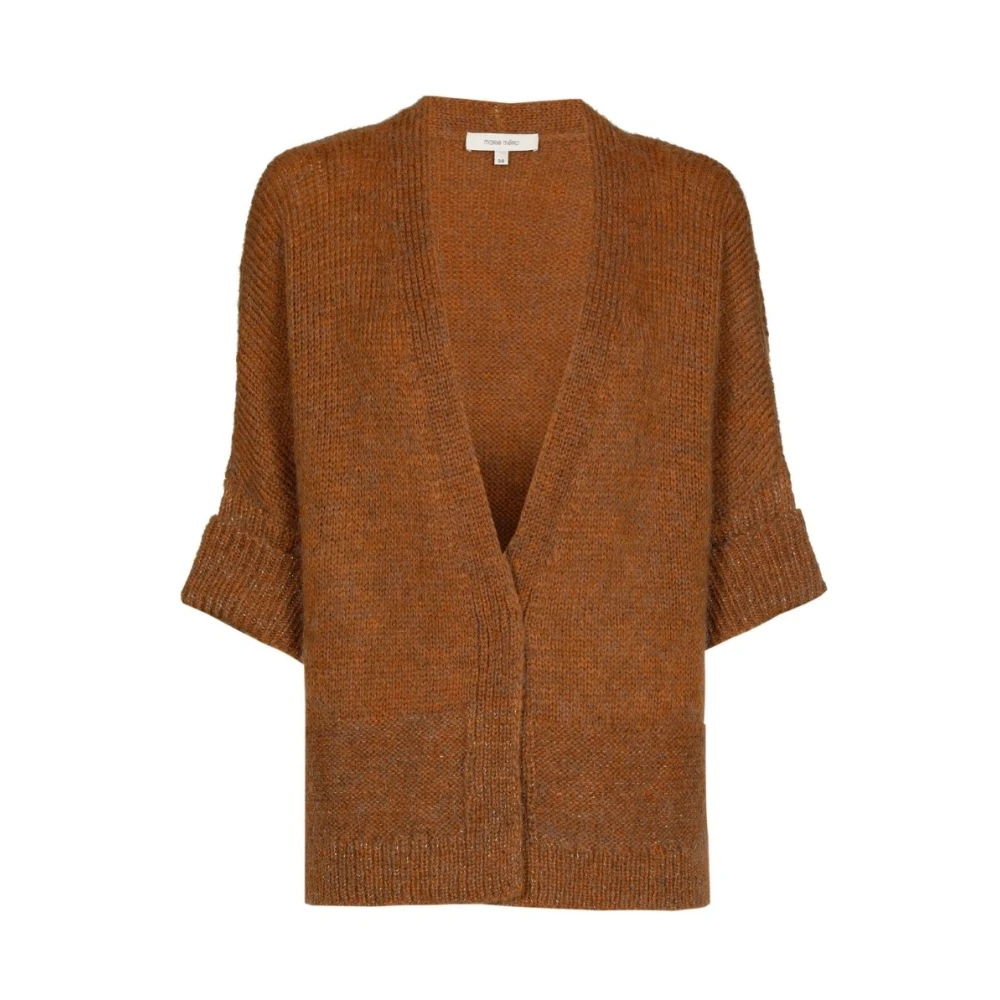 Marie Méro Stijlvolle Wol Vest Brown Dames