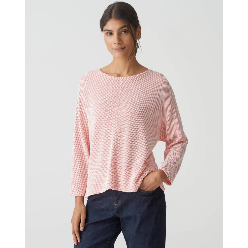 Opus Lange Mouw Top Serera Red Dames