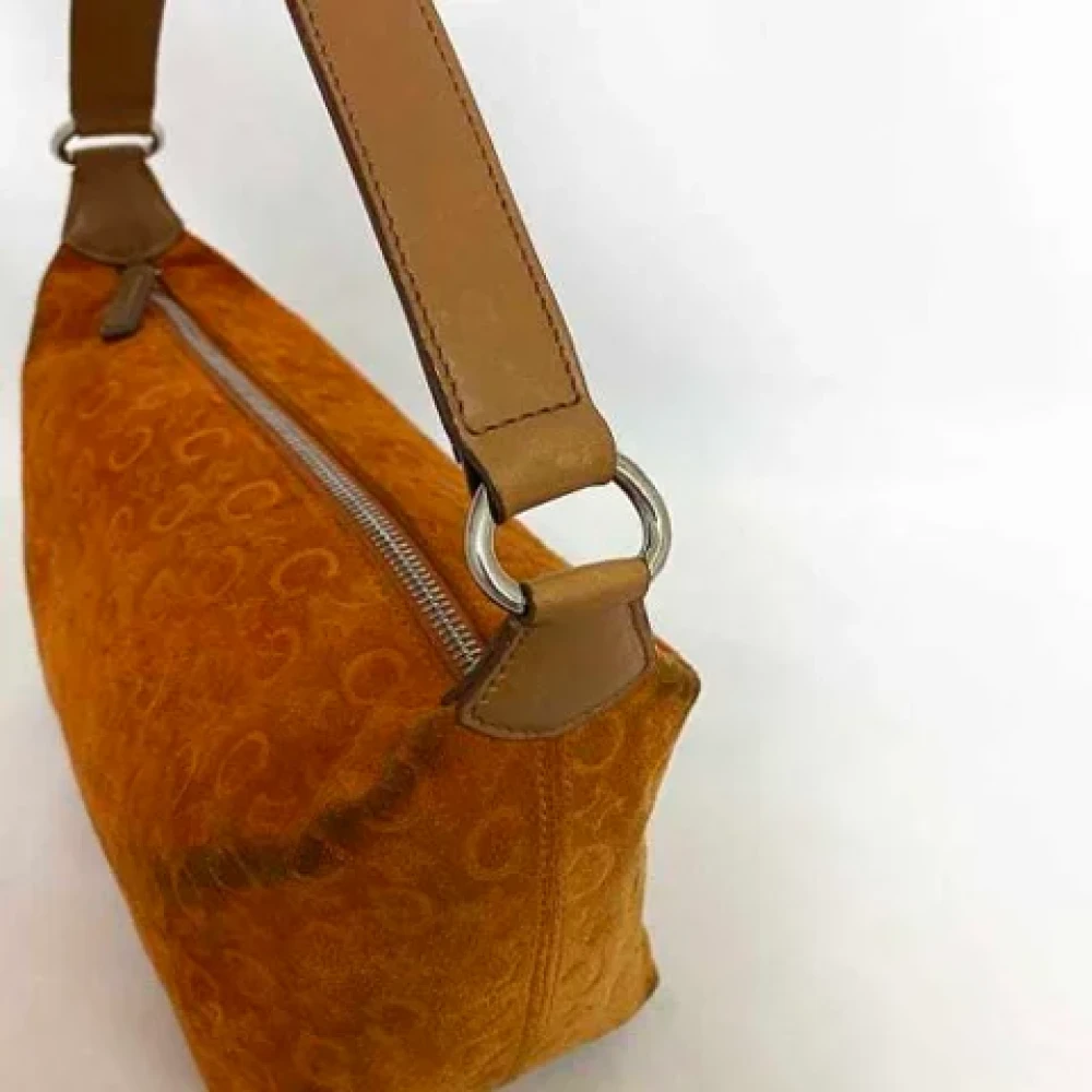 Celine Vintage Pre-owned Leather celine-bags Orange Dames