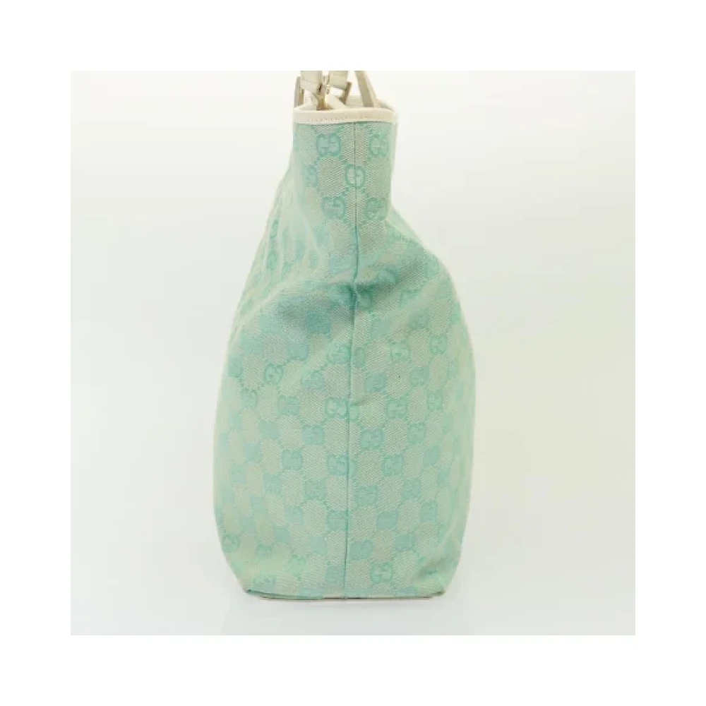 Gucci Vintage Pre-owned Canvas gucci-bags Blue Dames