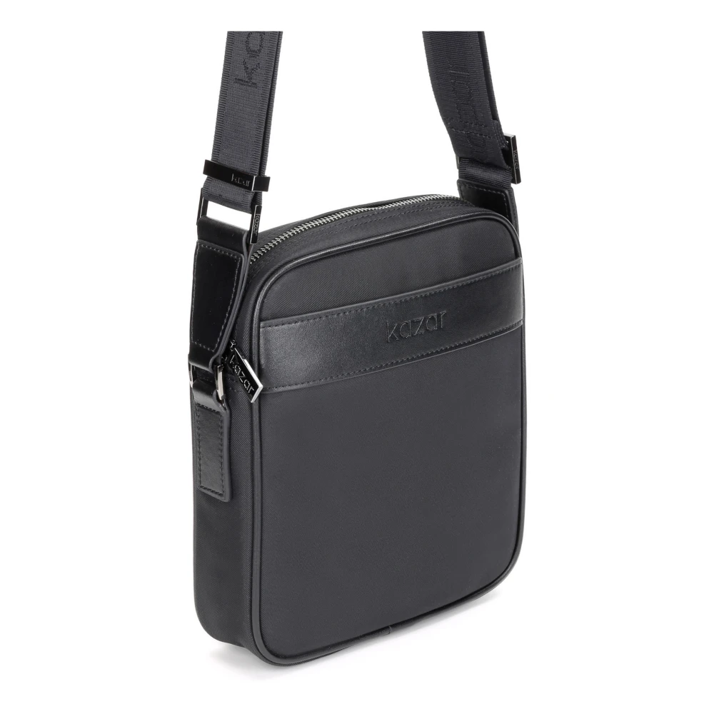 Kazar Zwarte tas voor mannen Black Heren
