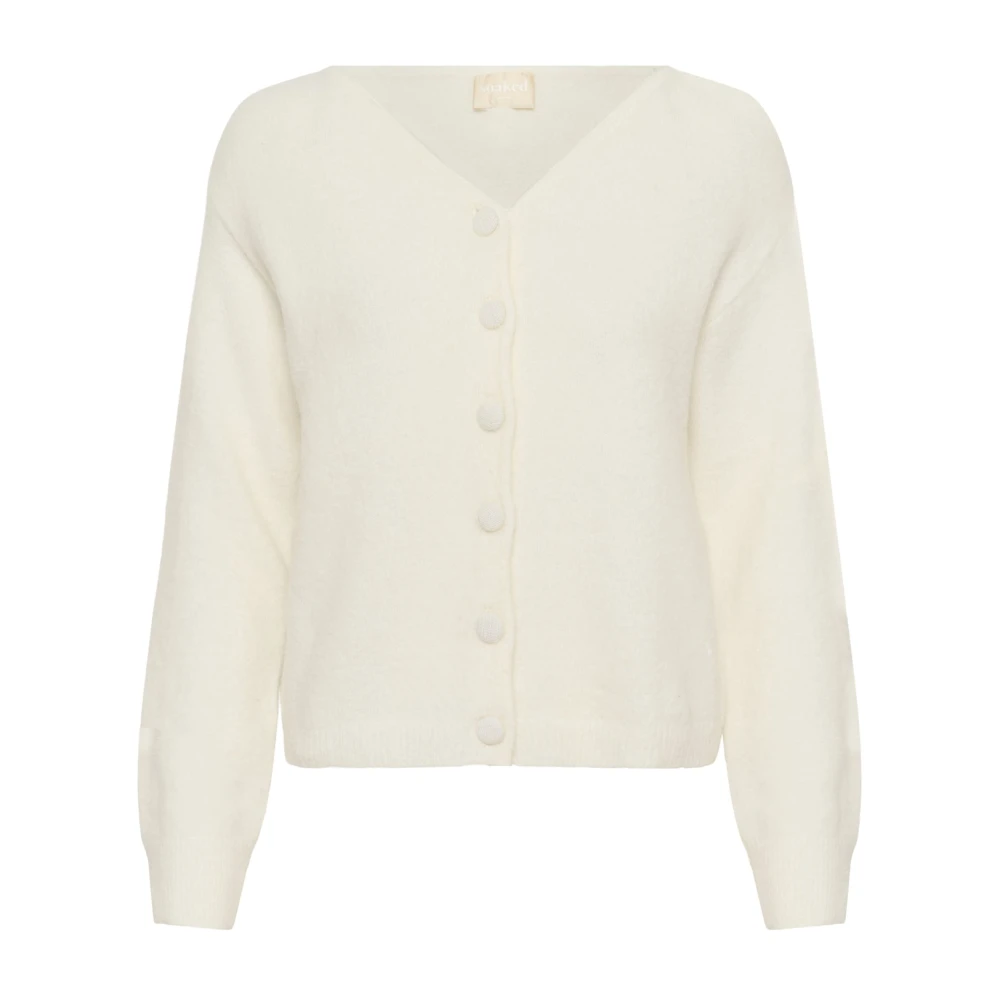 Soaked In Luxury Women's White Cardigans, 2XL, Cardigans