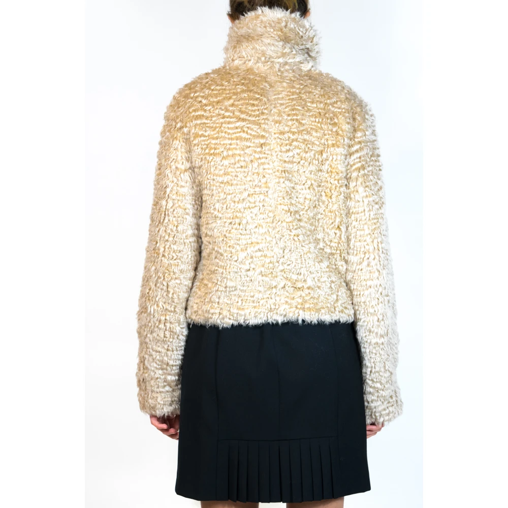 Armani Jeans Beige Licht Blouson Jack Beige Dames