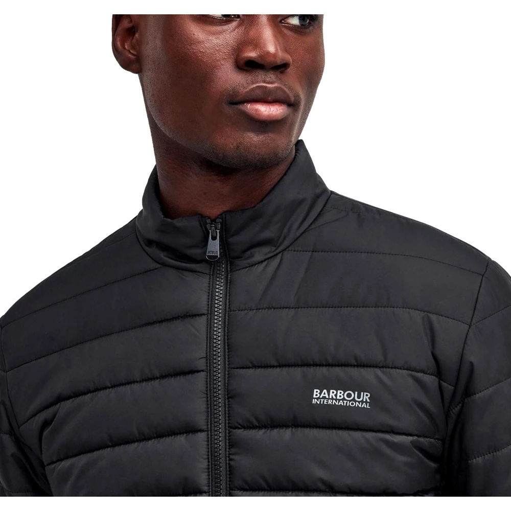 Barbour Gewatteerde Jas Ledley Classic Black Heren