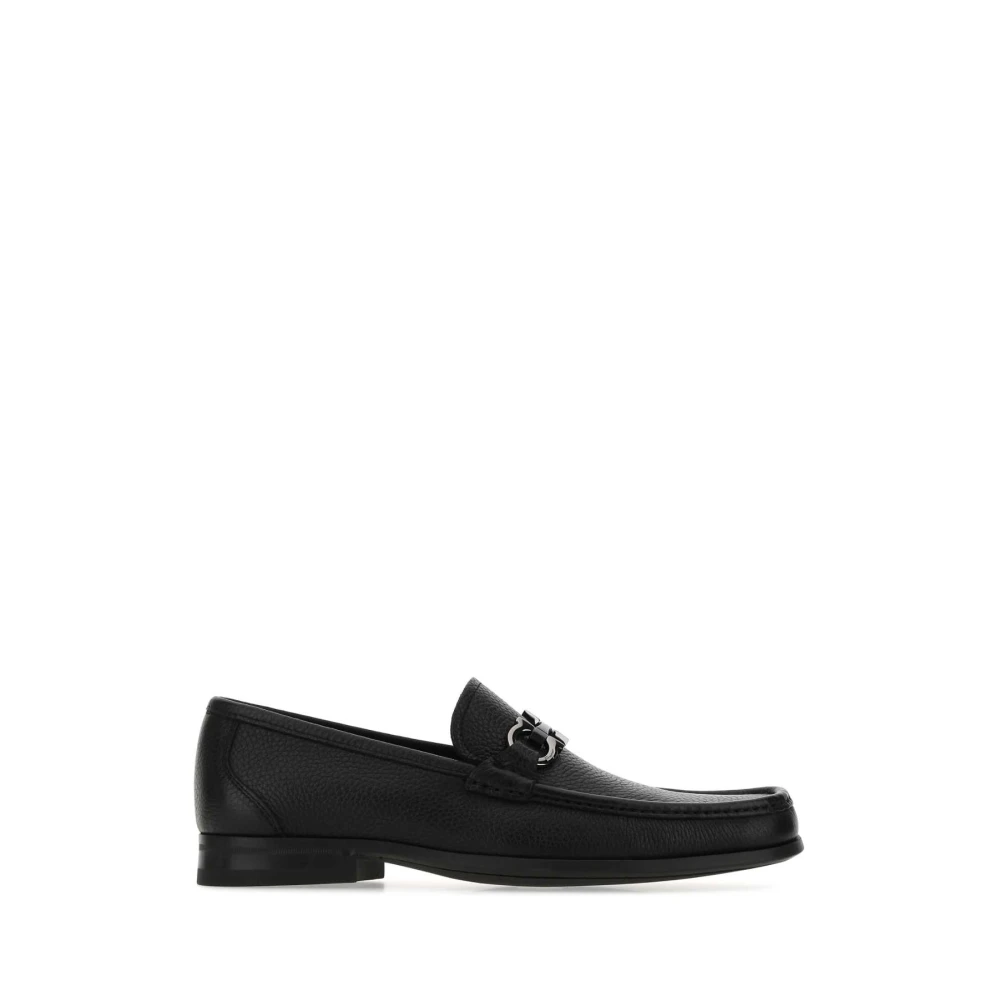 Ferragamo Grandioso Loafers - Male - Loafers - Black - 6 Uk - Shoes