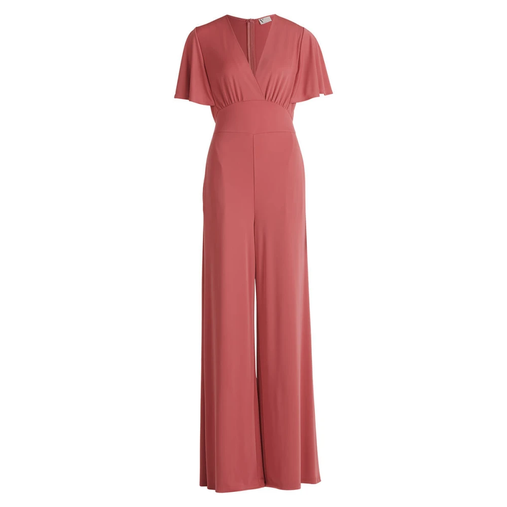 Vera Mont Wijde Pijp Jumpsuit Pink Dames