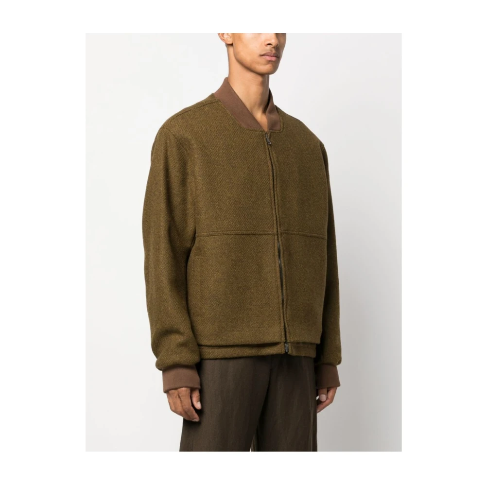 Costumein V08 Jassen Stijlvolle en Trendy Buitenkleding Green Heren