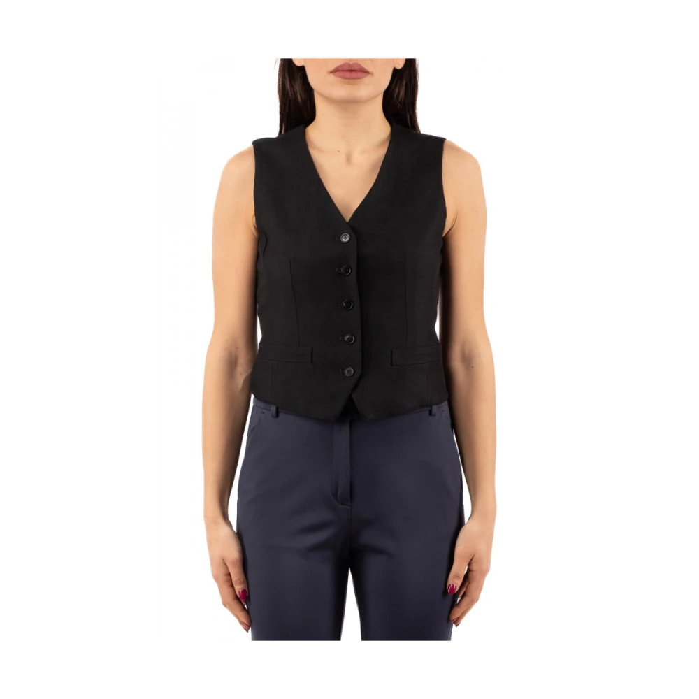 Weekend - Jackets > Vests - Black - Weekend - Modalova