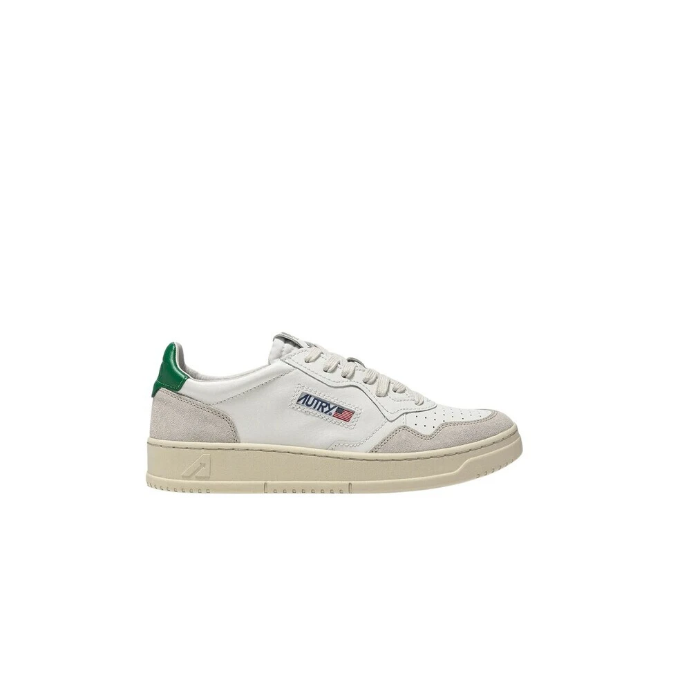Autry Men's White Sneakers Low "Medalist" - Image 2