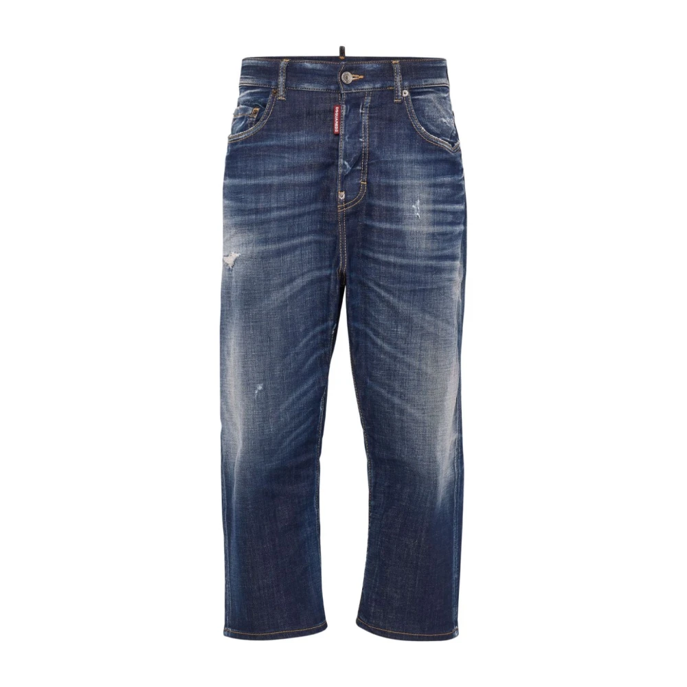 Dsquared2 Navy Blue Kawaii Jean Blue Dames