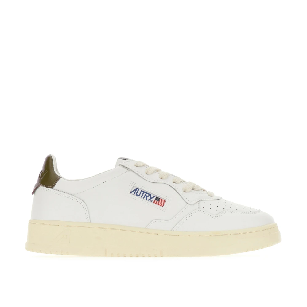 Autry White Sneakers, Female, 8 Uk, Medalist Low