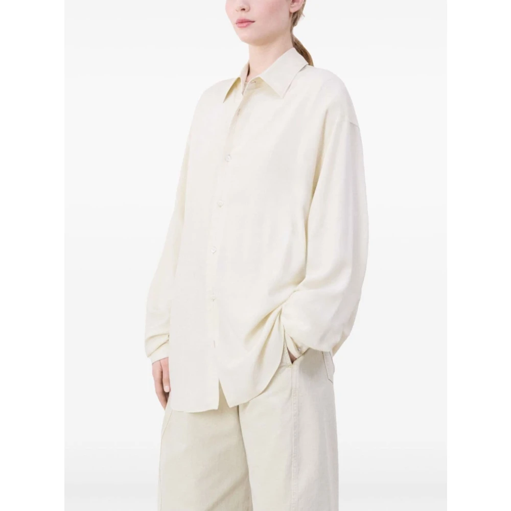 Lemaire Casual Overhemd Beige Dames