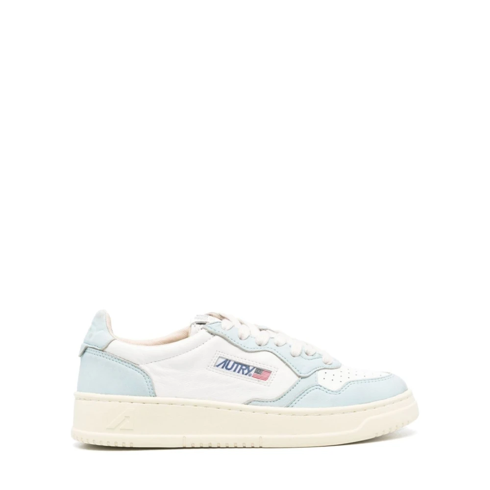 Autry Logo-patch Sneakers Dames Schoenen Wit