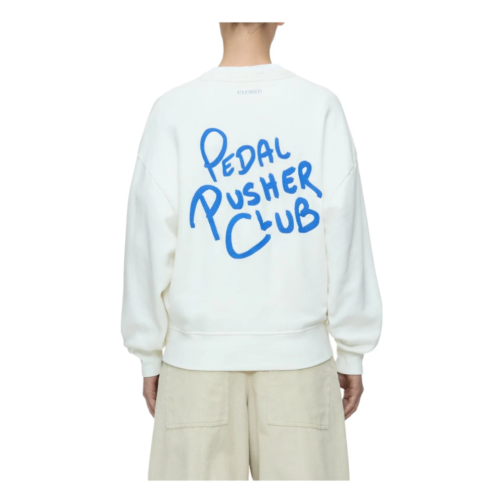 closed Artwork Sweatshirt White Dames