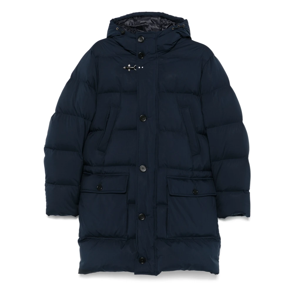 Fay - Coats > Parkas - Blue - Fay - Modalova